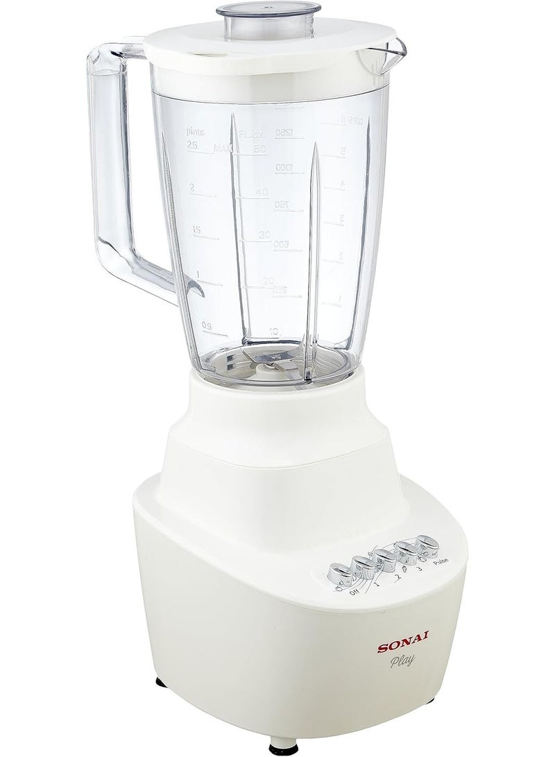 سوناي خلاط SONAI MAR-2300 3×1 مع 2 مطحنه و 3سرعات-1,5 لتر -  400 واط_ - Image 3